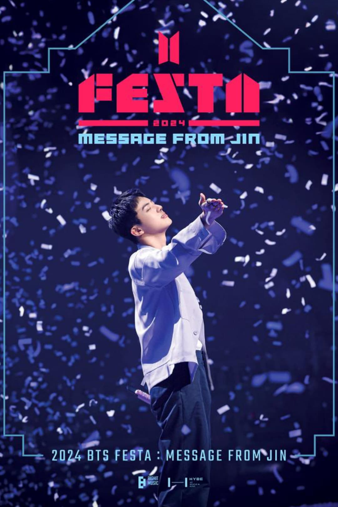 Poster di 2024 BTS FESTA: MESSAGE FROM JIN