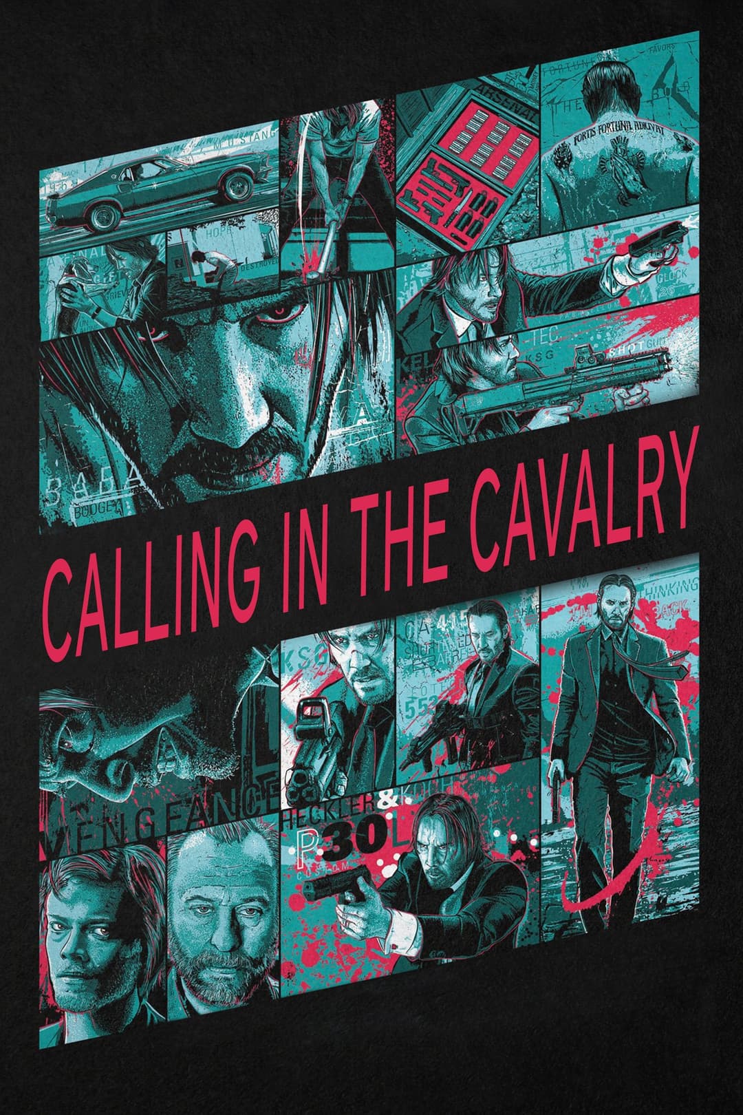 Poster di John Wick: Calling in the Cavalry