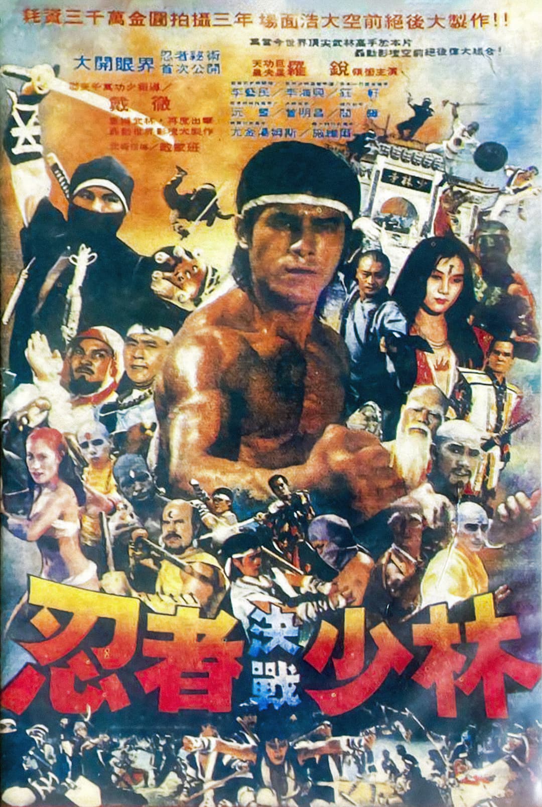 Poster di 忍者決戰少林