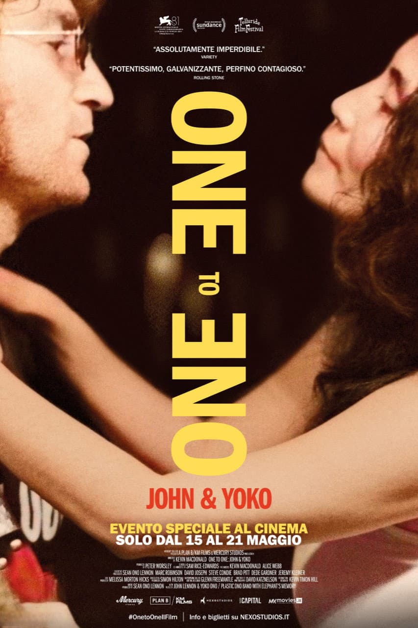 Poster di One to One: John & Yoko