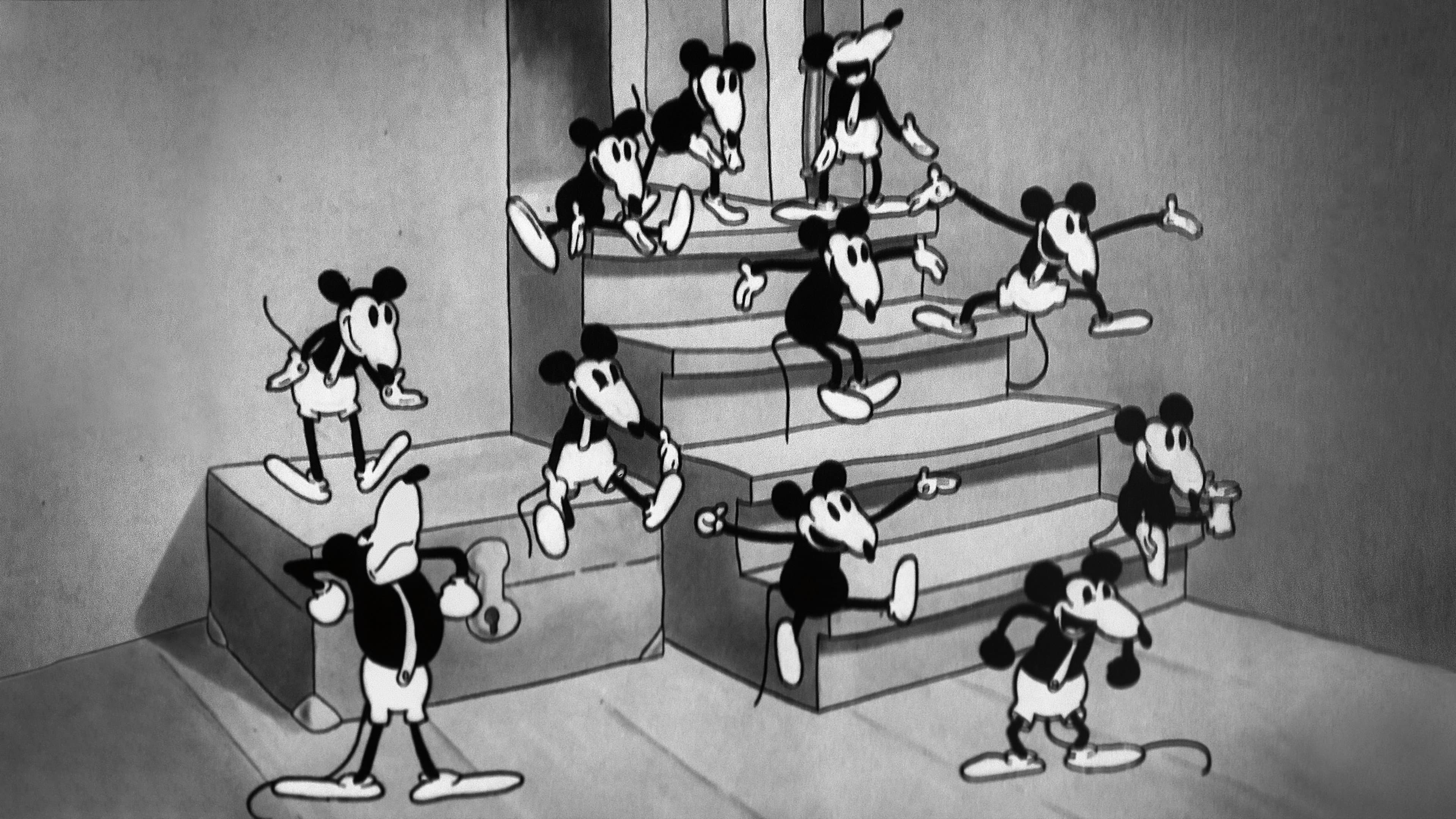 Via il gatto, Topolino balla - immagine