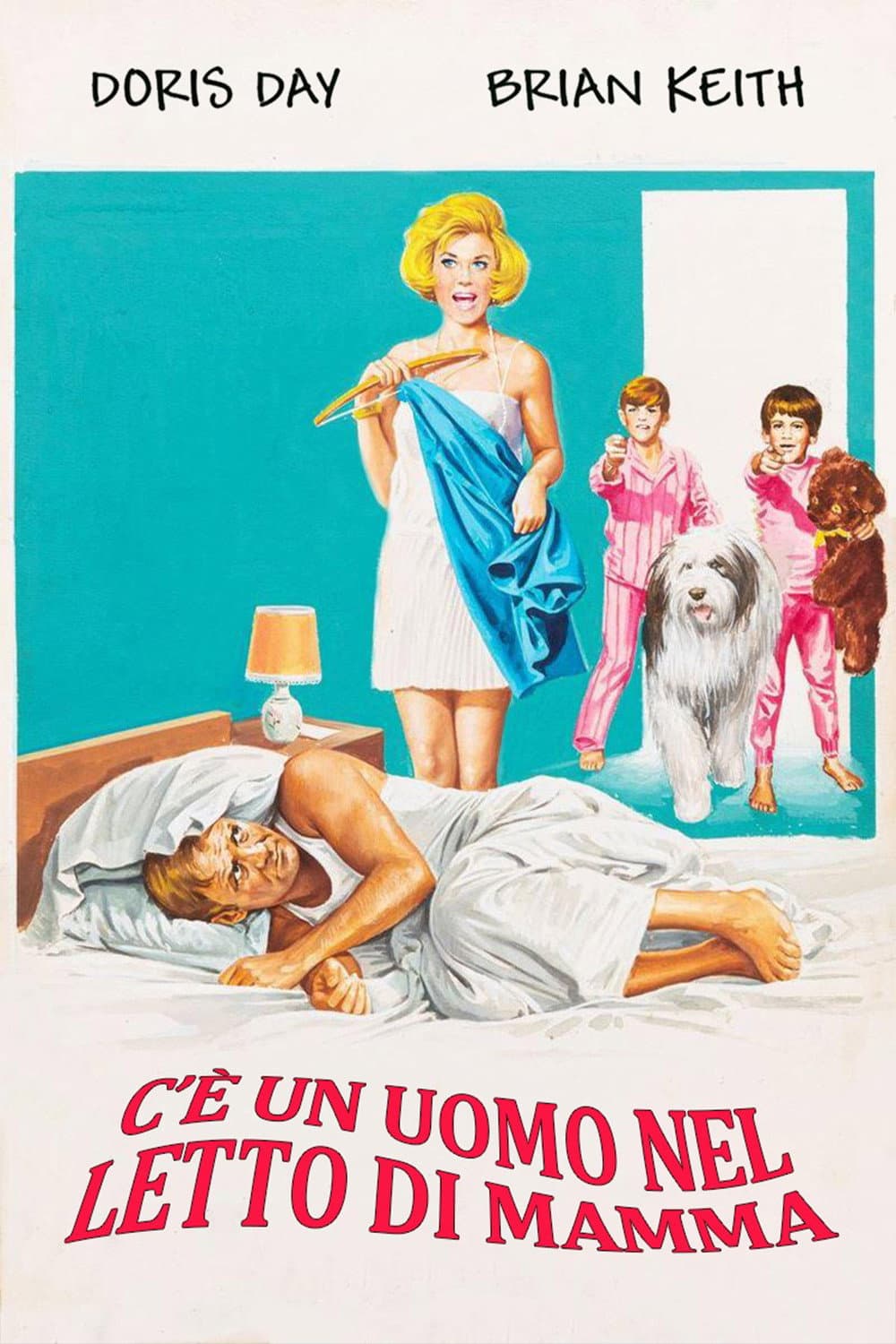 Poster di C'è un uomo nel letto di mamma