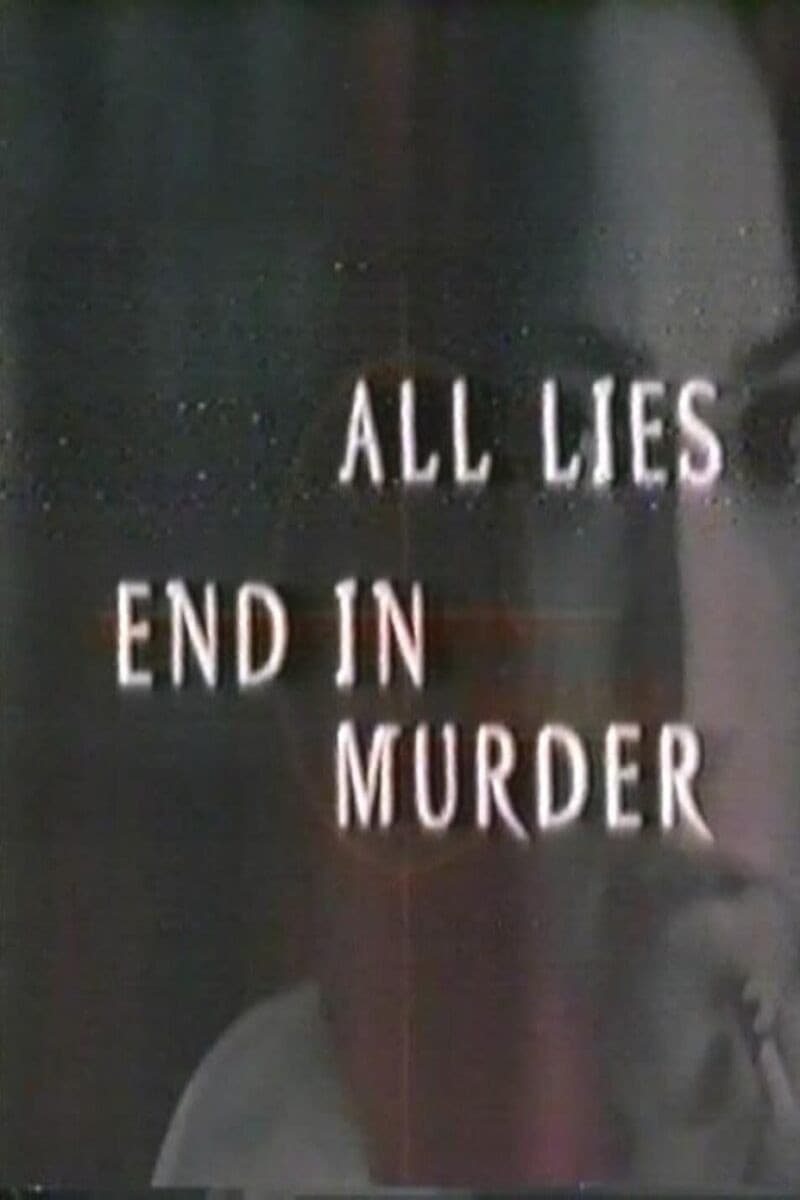 Poster di All Lies End in Murder