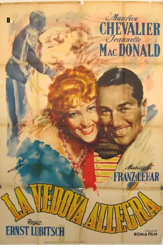 Poster di La vedova allegra