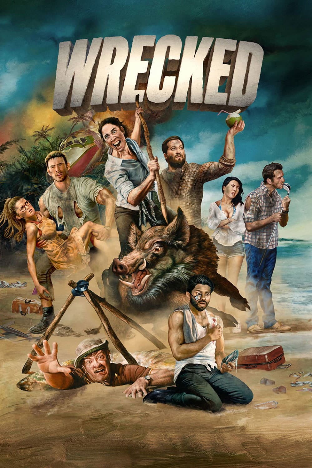 Poster di Wrecked