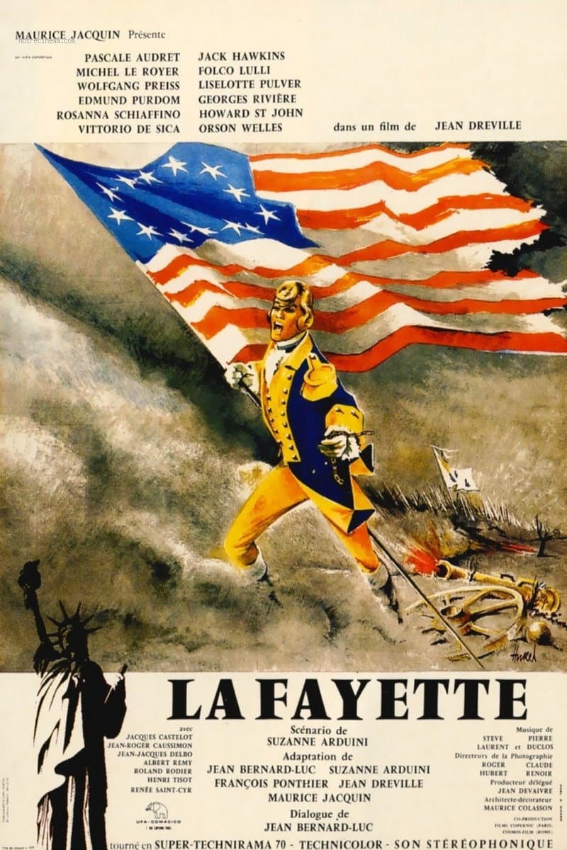 Poster di La Fayette, una spada per due bandiere
