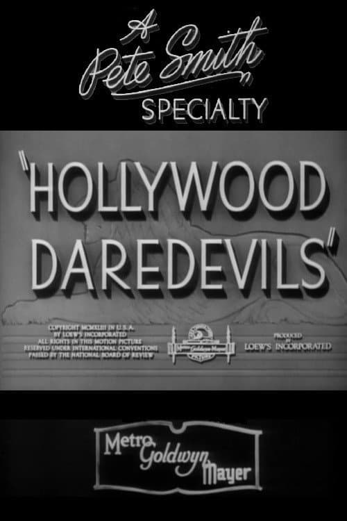 Poster di Hollywood Daredevils