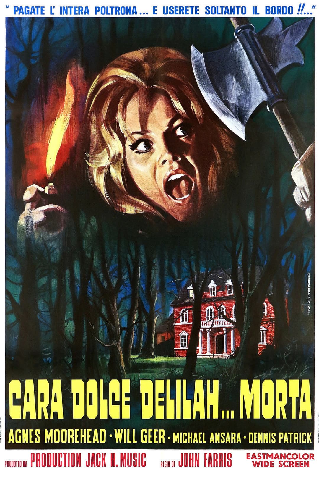 Poster di Cara dolce Delilah... morta