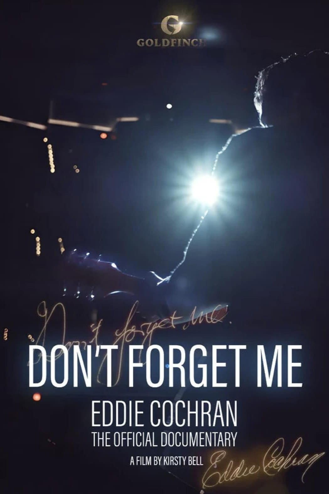 Poster di Eddie Cochran: Don't Forget Me
