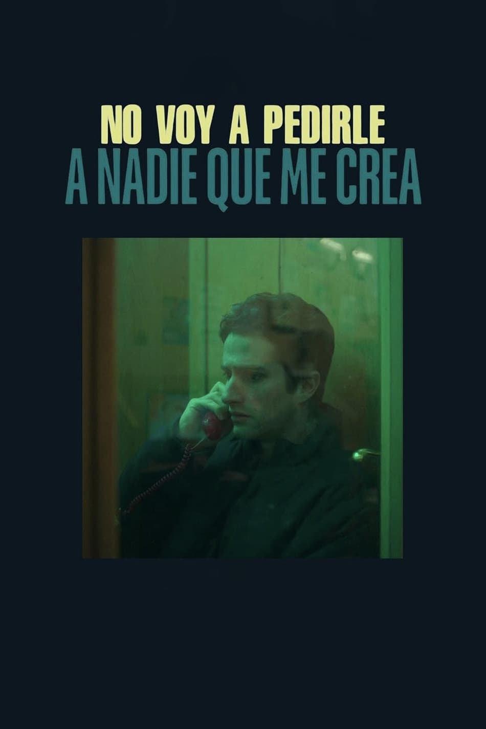Poster di Non pretendo che qualcuno mi creda