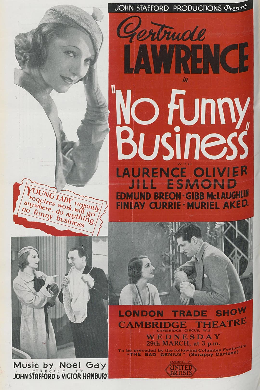 Poster di No Funny Business