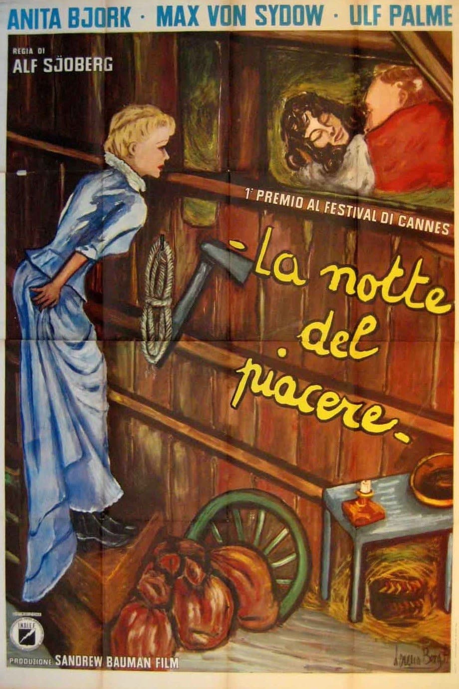Poster di La notte del piacere