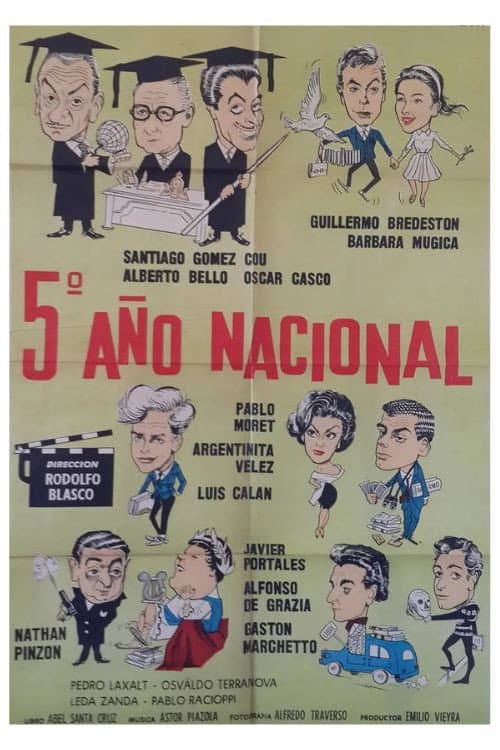 Poster di Quinto año Nacional