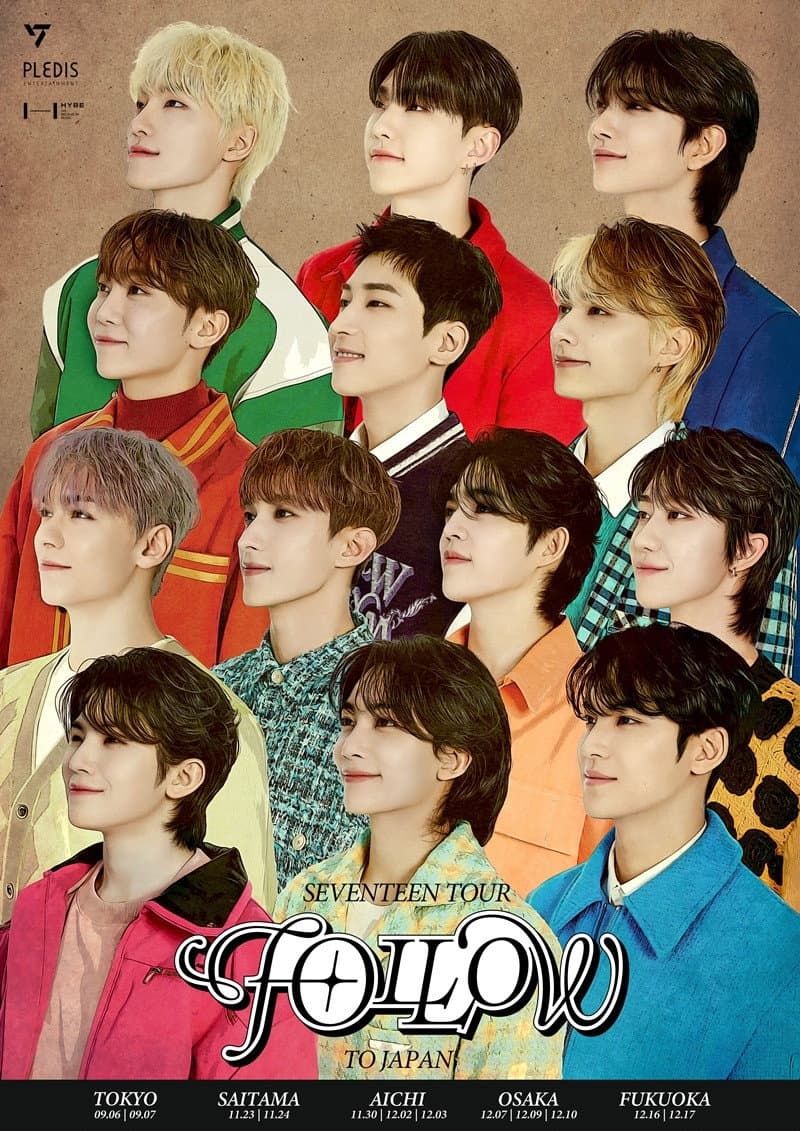 Poster di SEVENTEEN Tour - FOLLOW