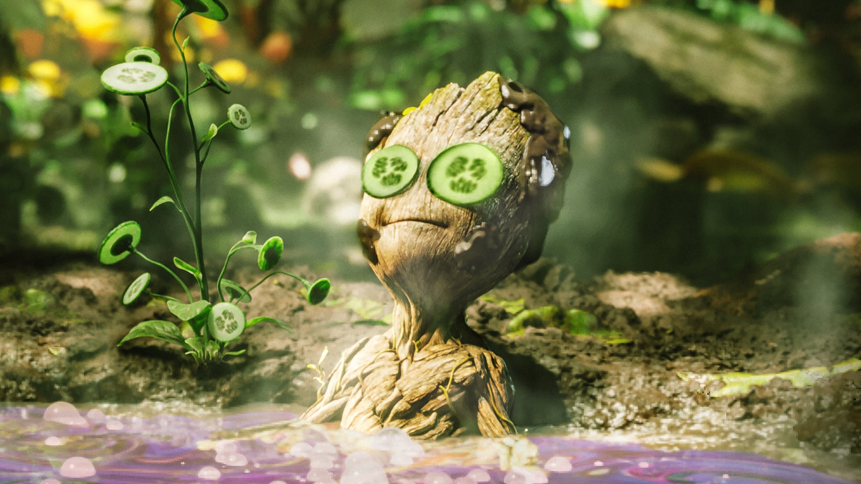 Groot fa il bagno - immagine