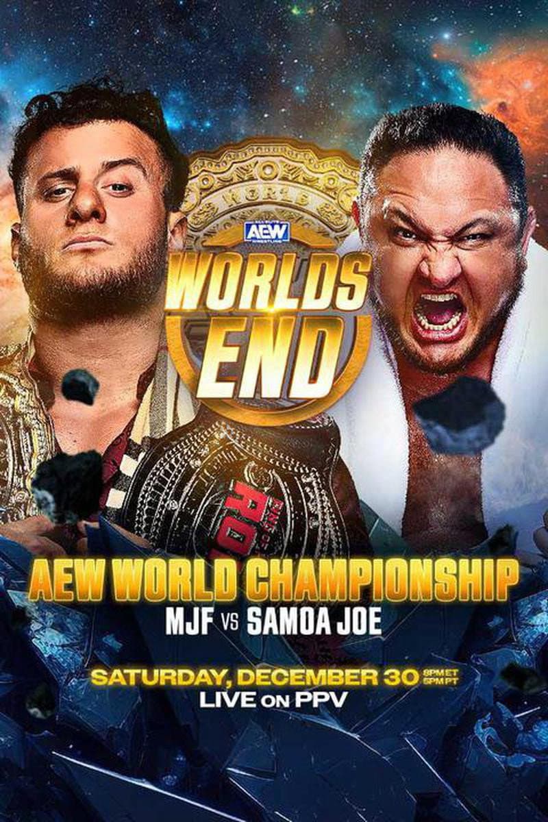 Poster di AEW Worlds End 2023