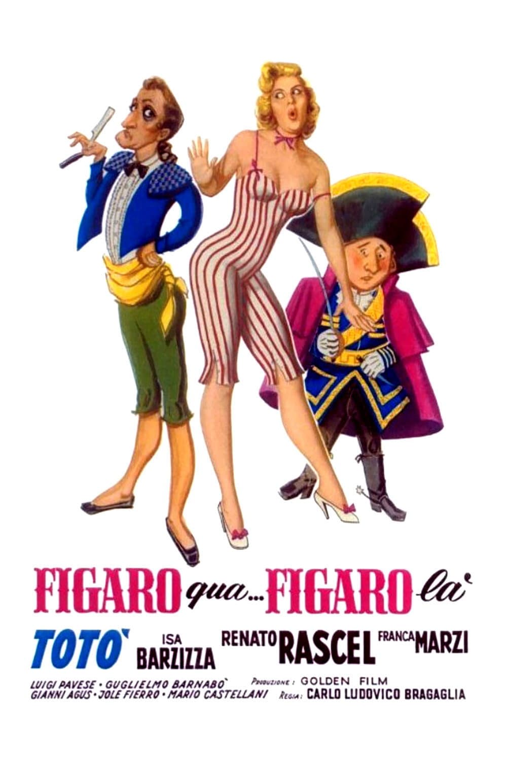Poster di Figaro qua... Figaro là