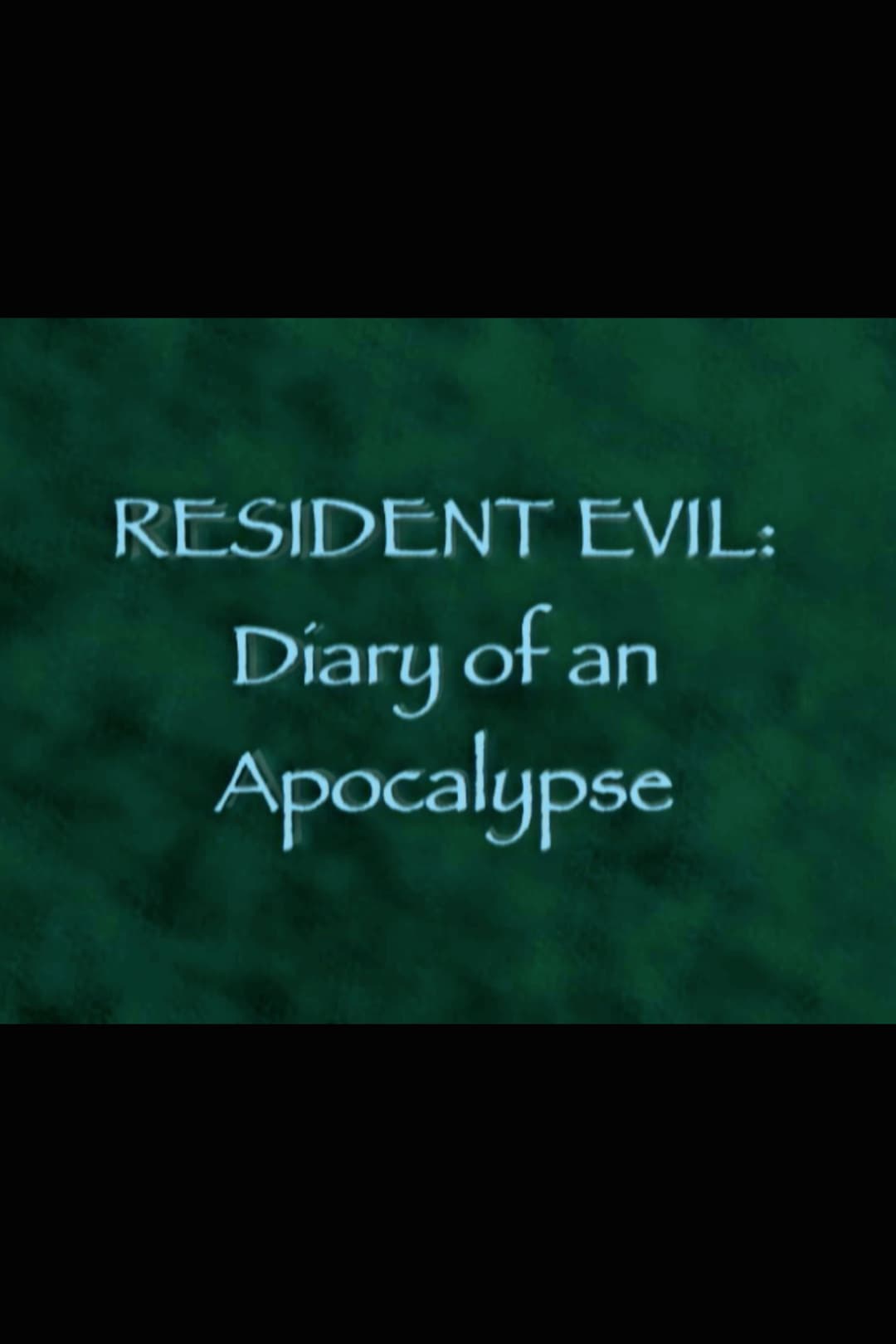 Poster di Resident Evil: Diary of an Apocalypse