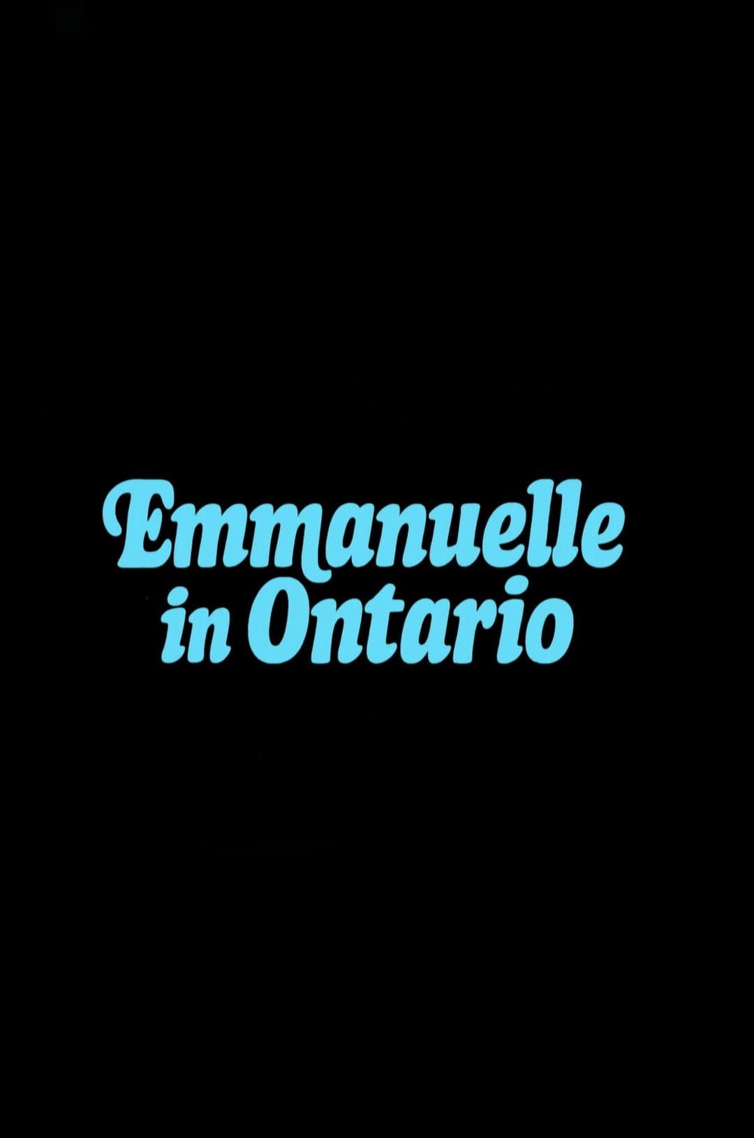 Poster di Emmanuelle in Ontario