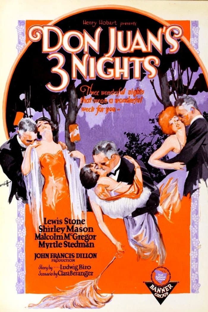 Poster di Don Juan's 3 Nights