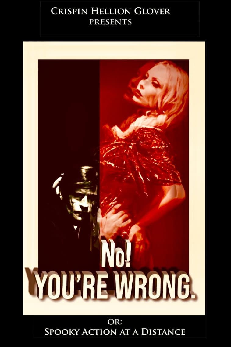 Poster di No! YOU'RE WRONG. or: Spooky Action at a Distance