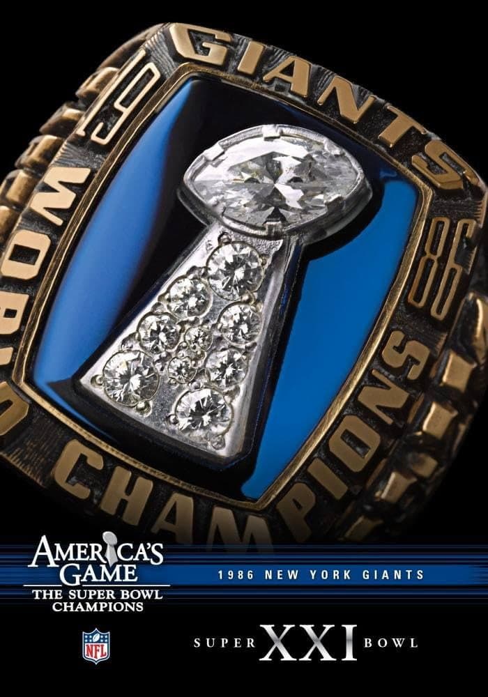 Poster di America's Game: 1986 New York Giants