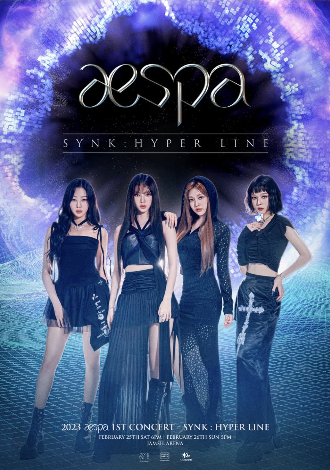 Poster di aespa LIVE TOUR 2023 'SYNK: HYPER LINE'