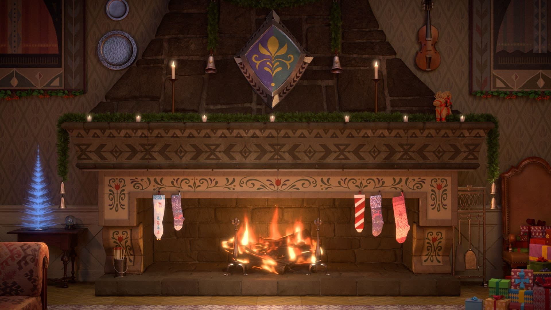 Arendelle Castle Yule Log - immagine