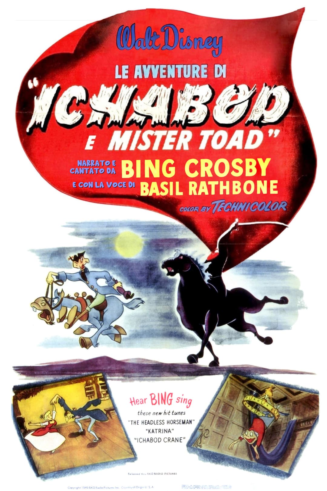 Poster di Le avventure di Ichabod e Mr. Toad