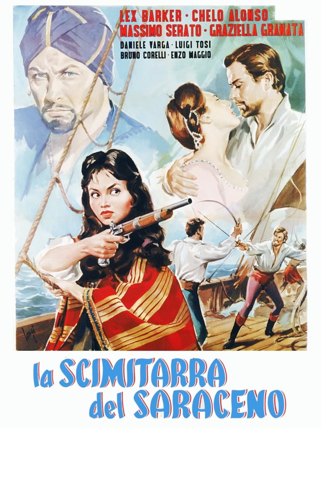 Poster di La scimitarra del Saraceno