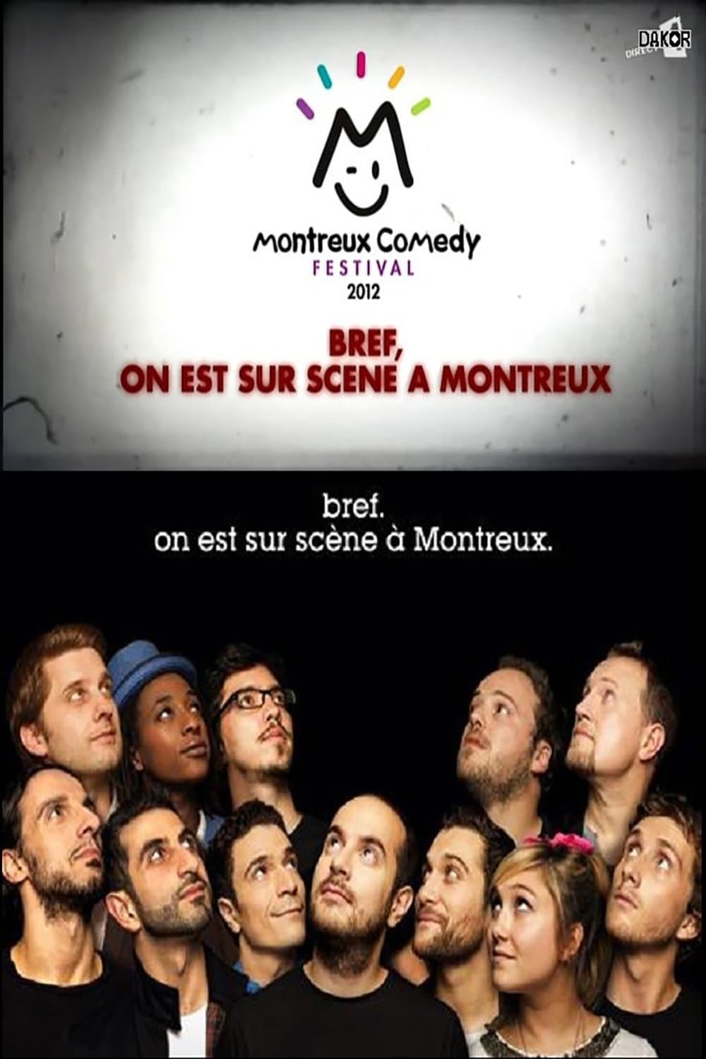 Poster di Bref, on est sur scène à Montreux