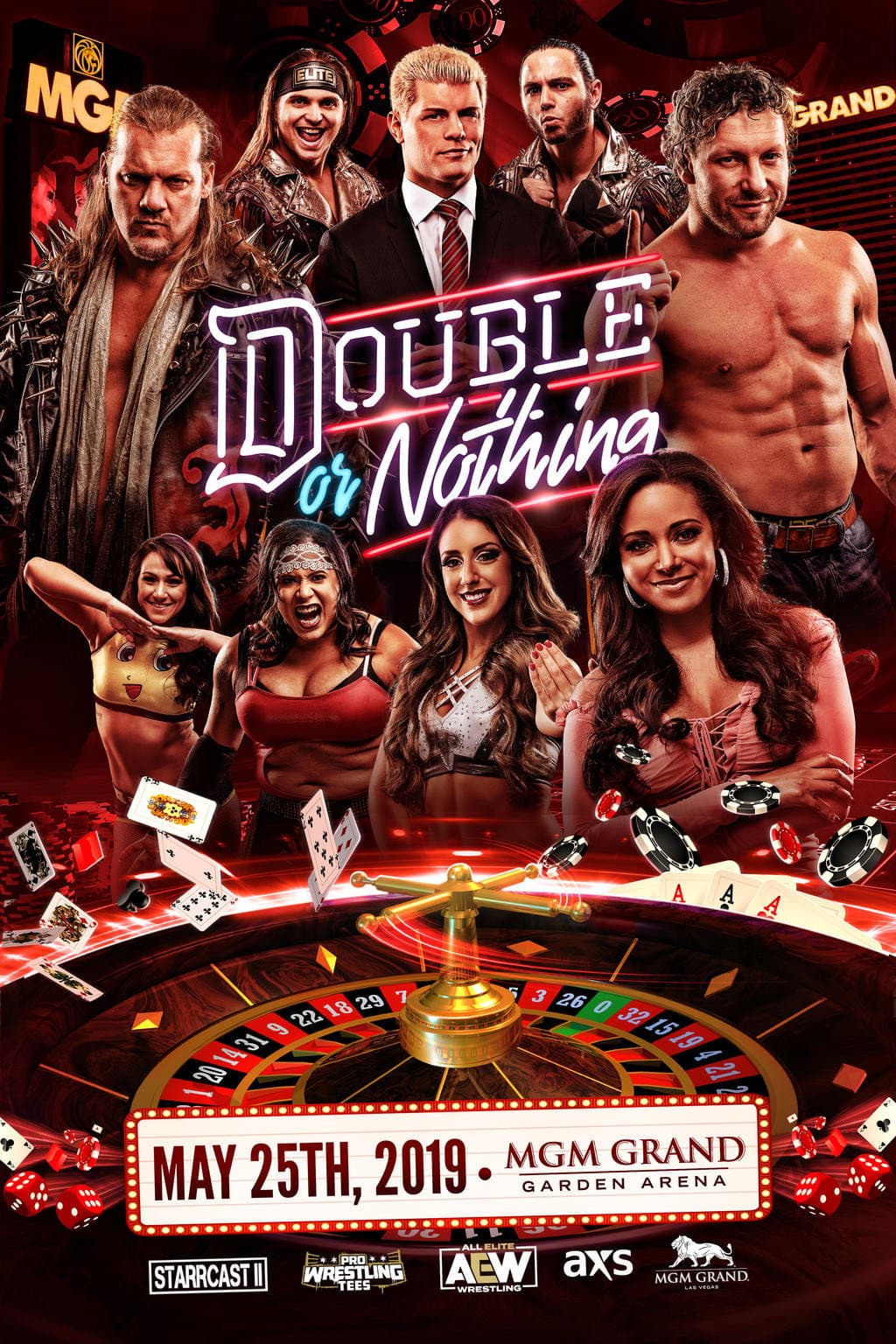 Poster di AEW Double or Nothing 2019