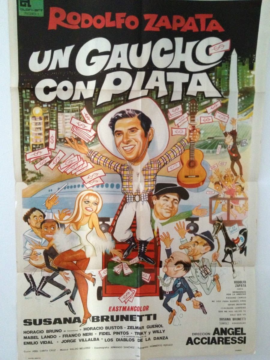 Poster di Un gaucho con plata
