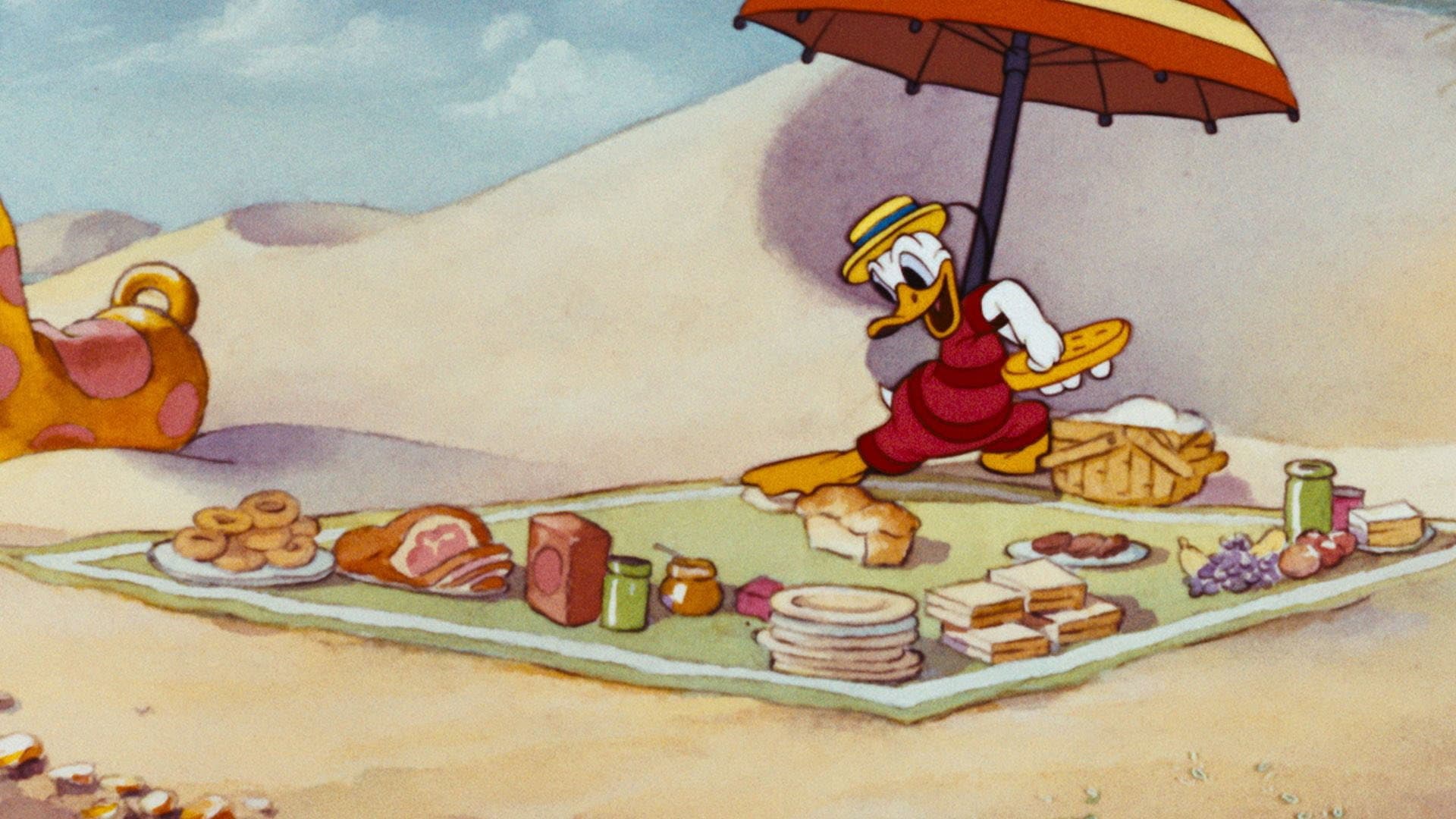Picnic sulla spiaggia - immagine