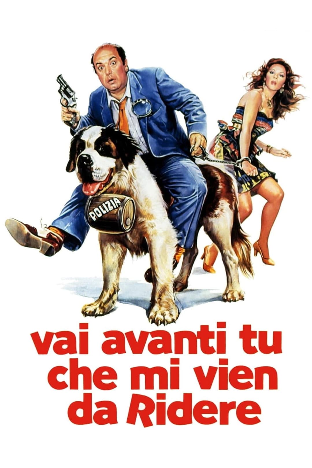 Poster di Vai avanti tu che mi vien da ridere
