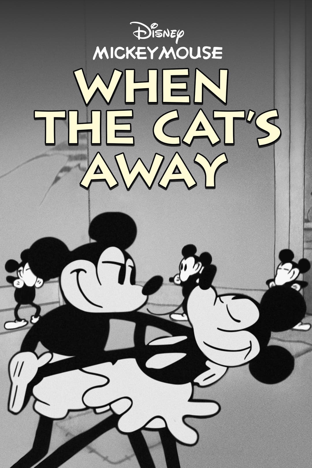 Poster di Via il gatto, Topolino balla
