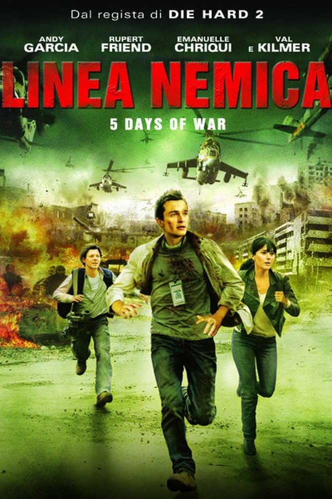 Poster di 5 Days of War - Linea nemica