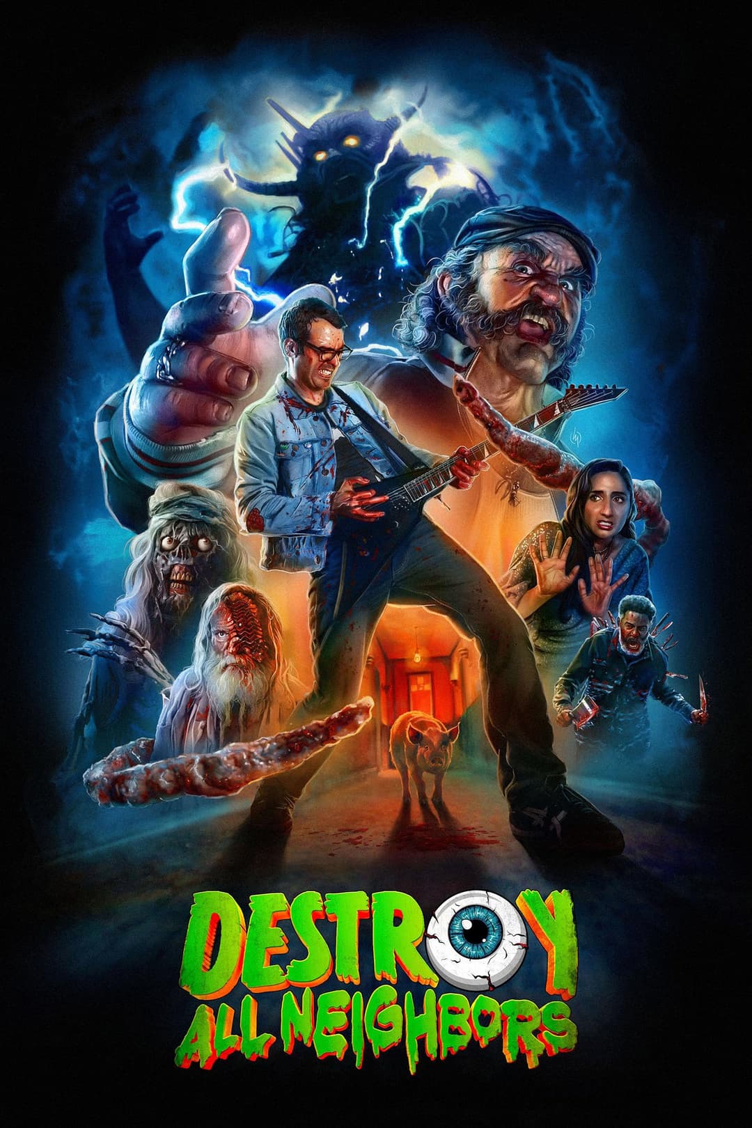 Poster di Destroy All Neighbors