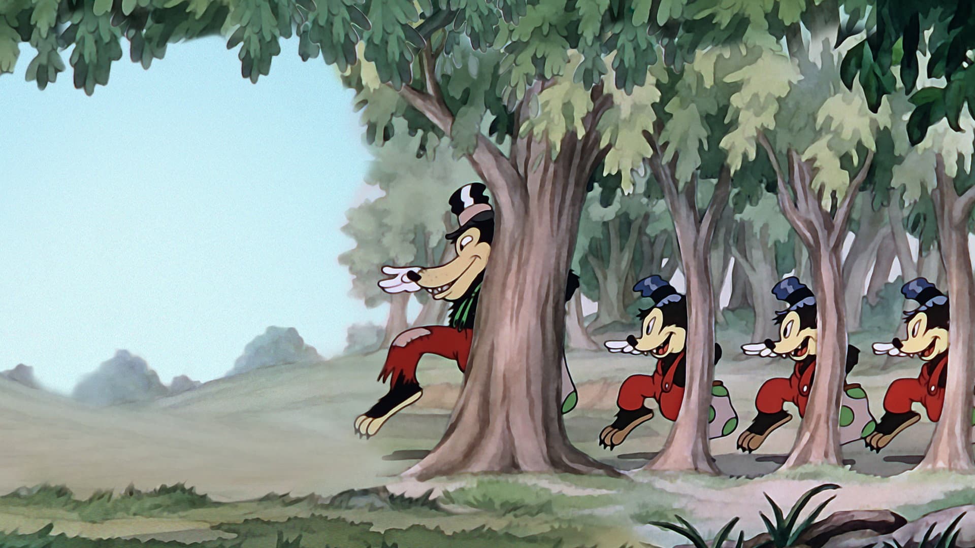 I tre lupetti - immagine