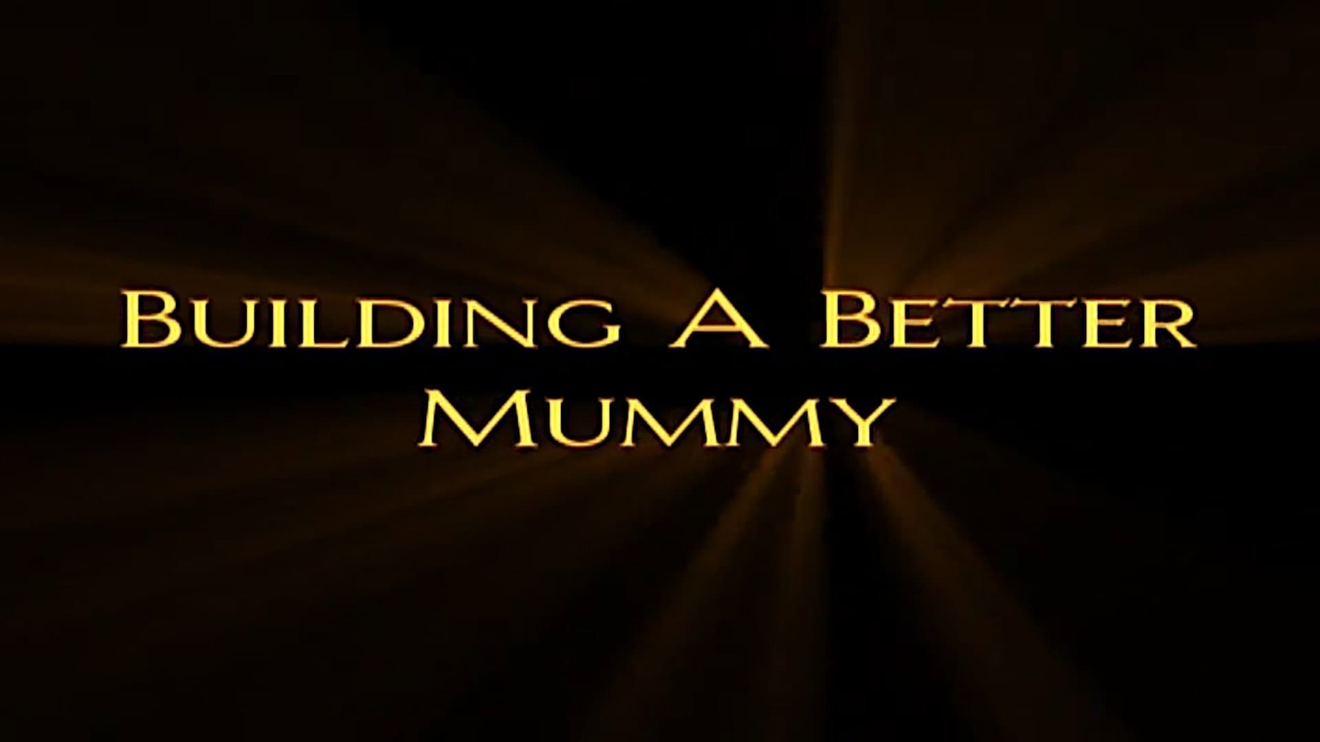 Building a Better Mummy - immagine