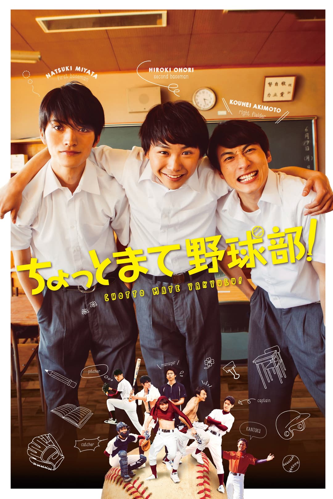 Poster di ちょっとまて野球部！