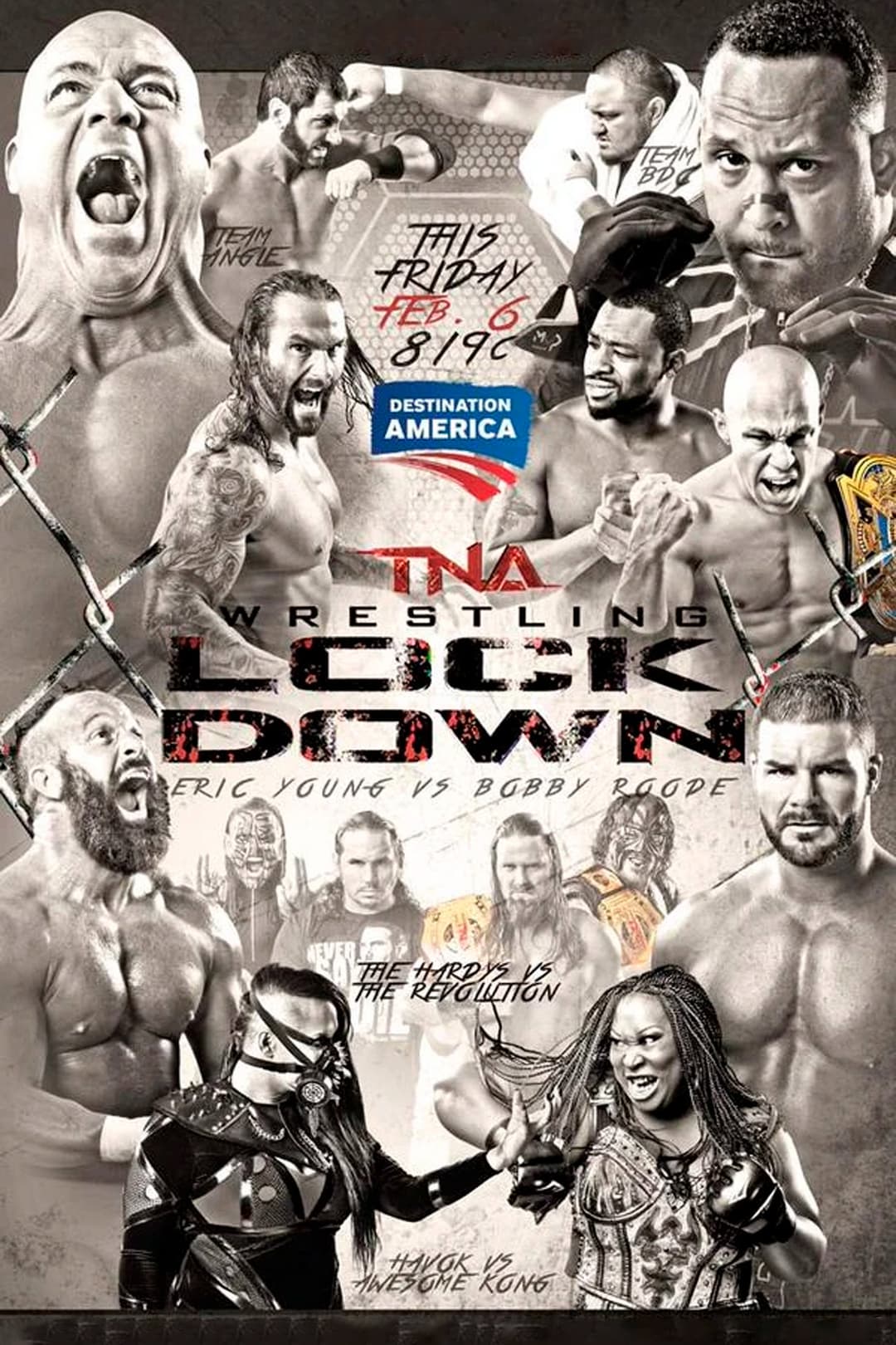Poster di TNA LockDown 2015