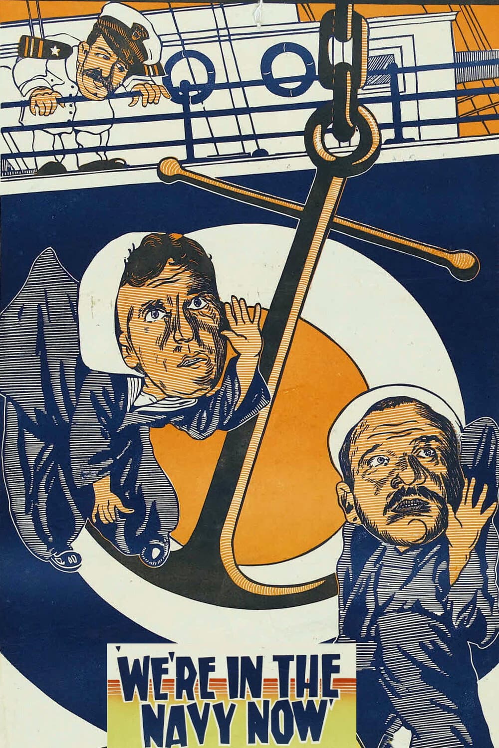 Poster di We're in the Navy Now