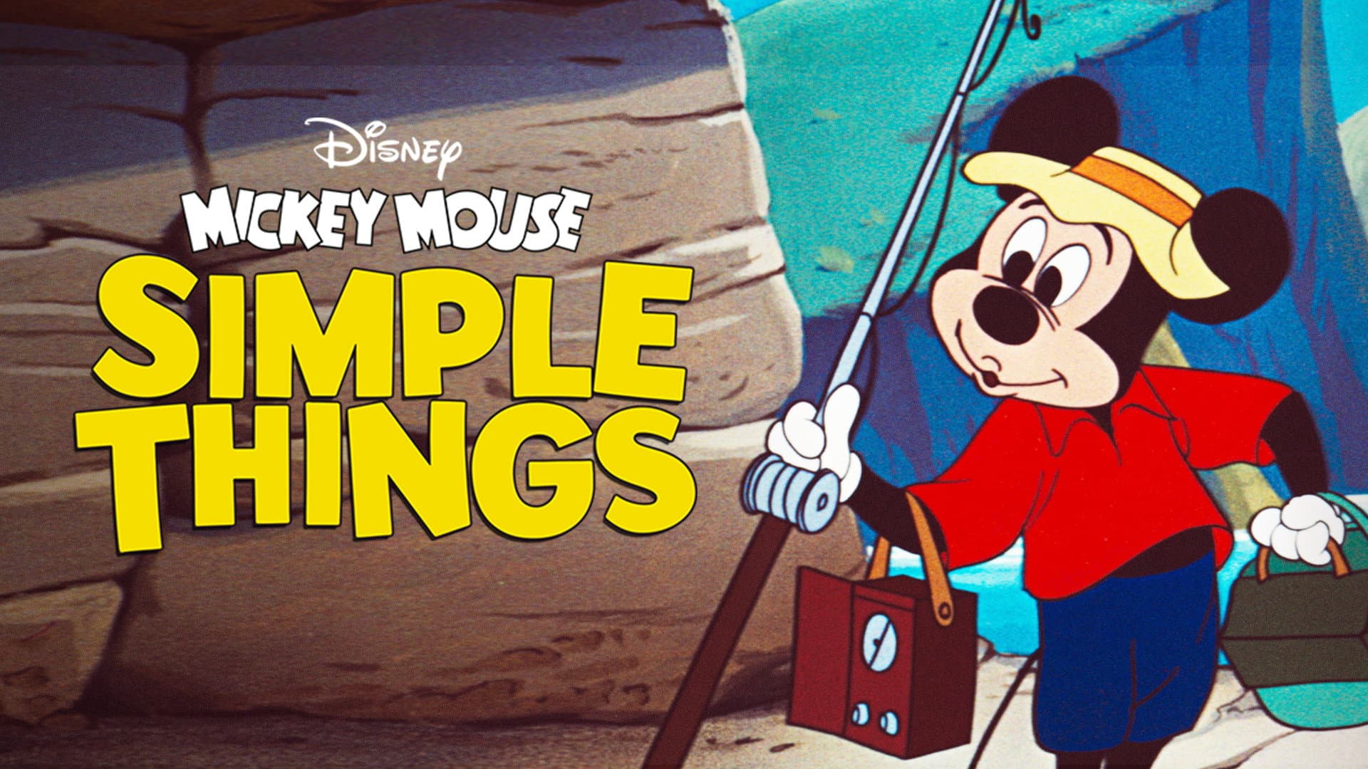 Topolino a pesca - immagine