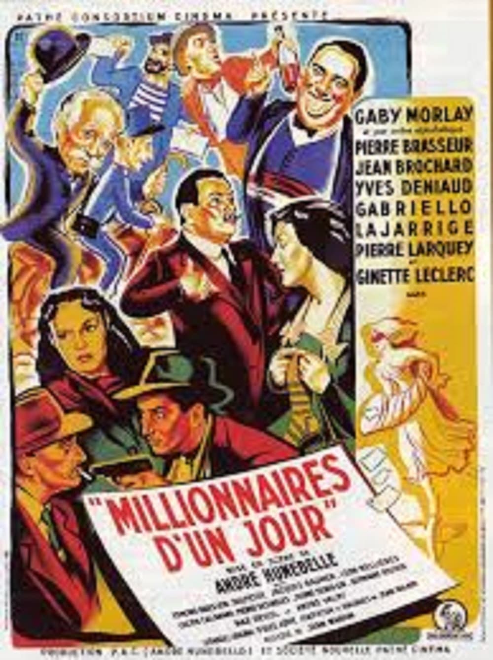 Poster di Millionnaires d'un jour