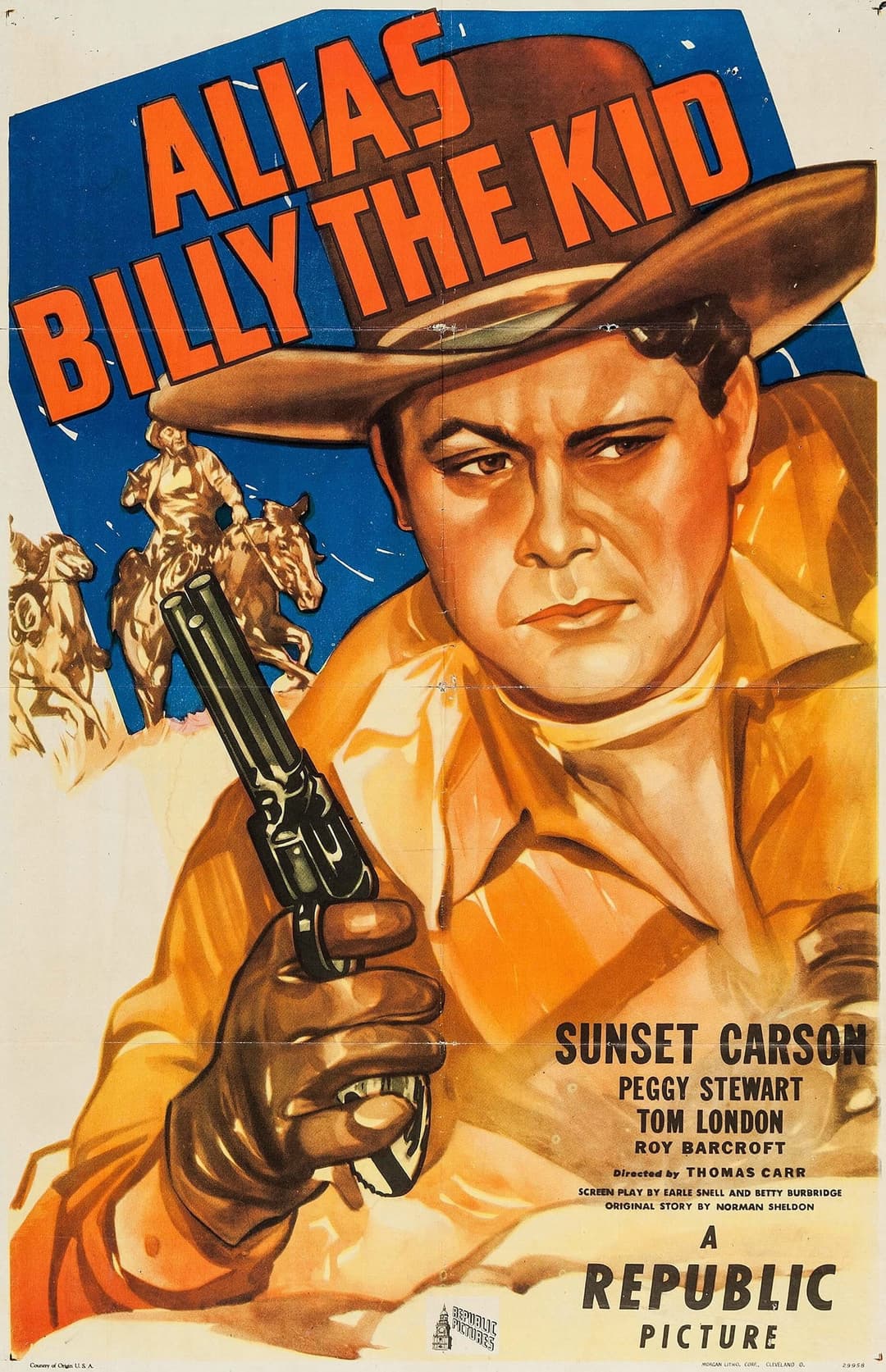 Poster di Alias Billy the Kid
