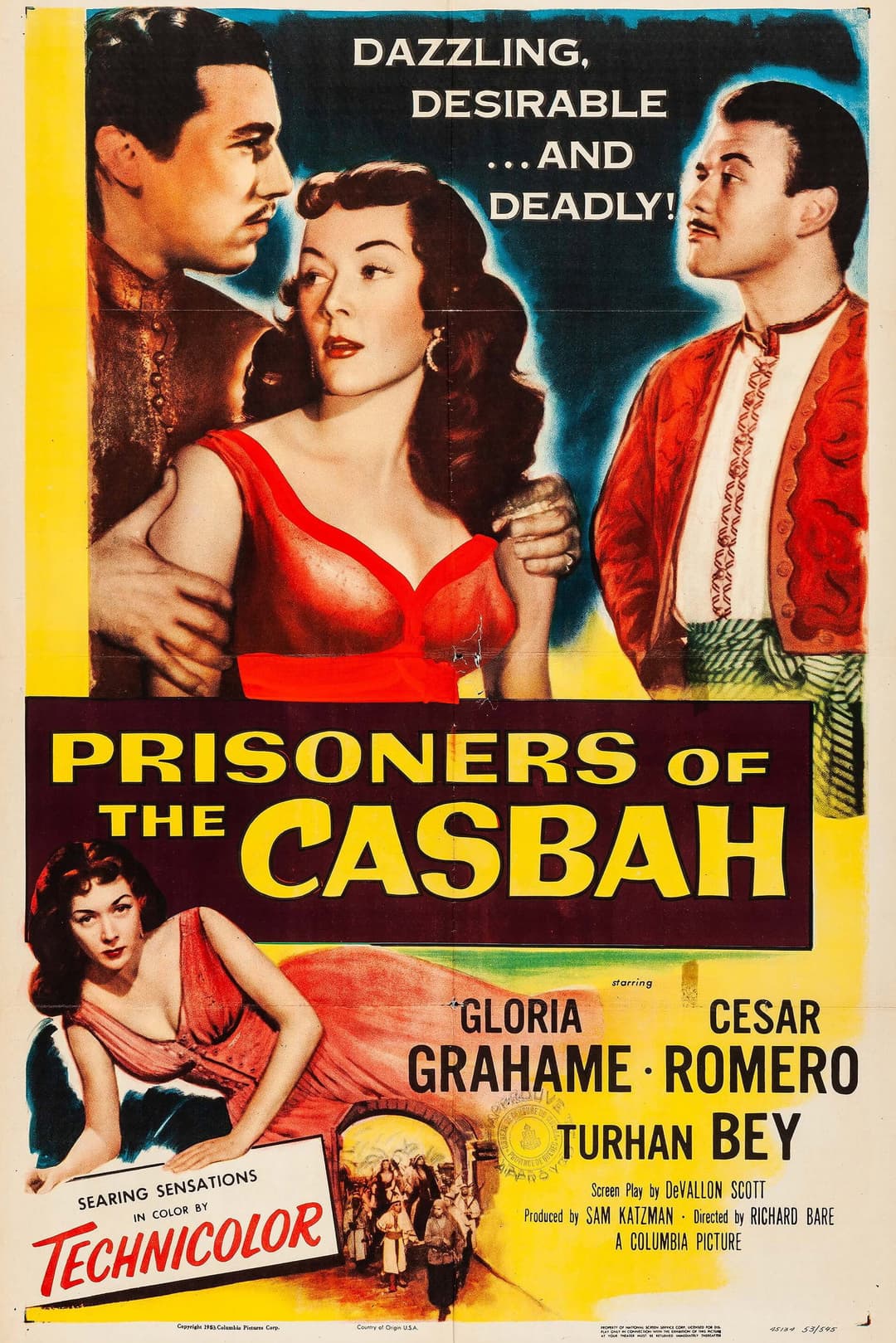 Poster di Prisoners of the Casbah