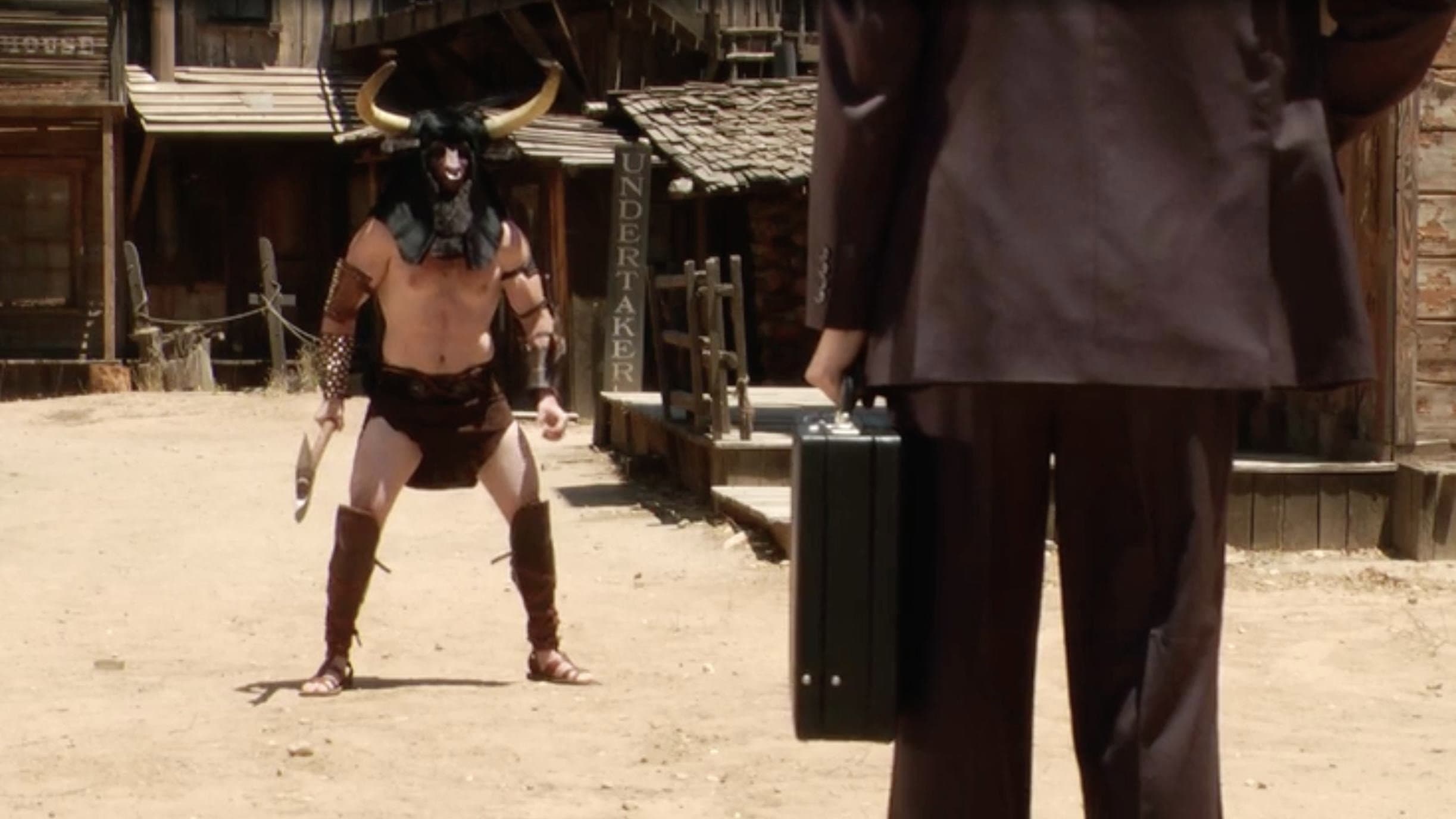 Minotaur Vs. Lawyer Duel - immagine