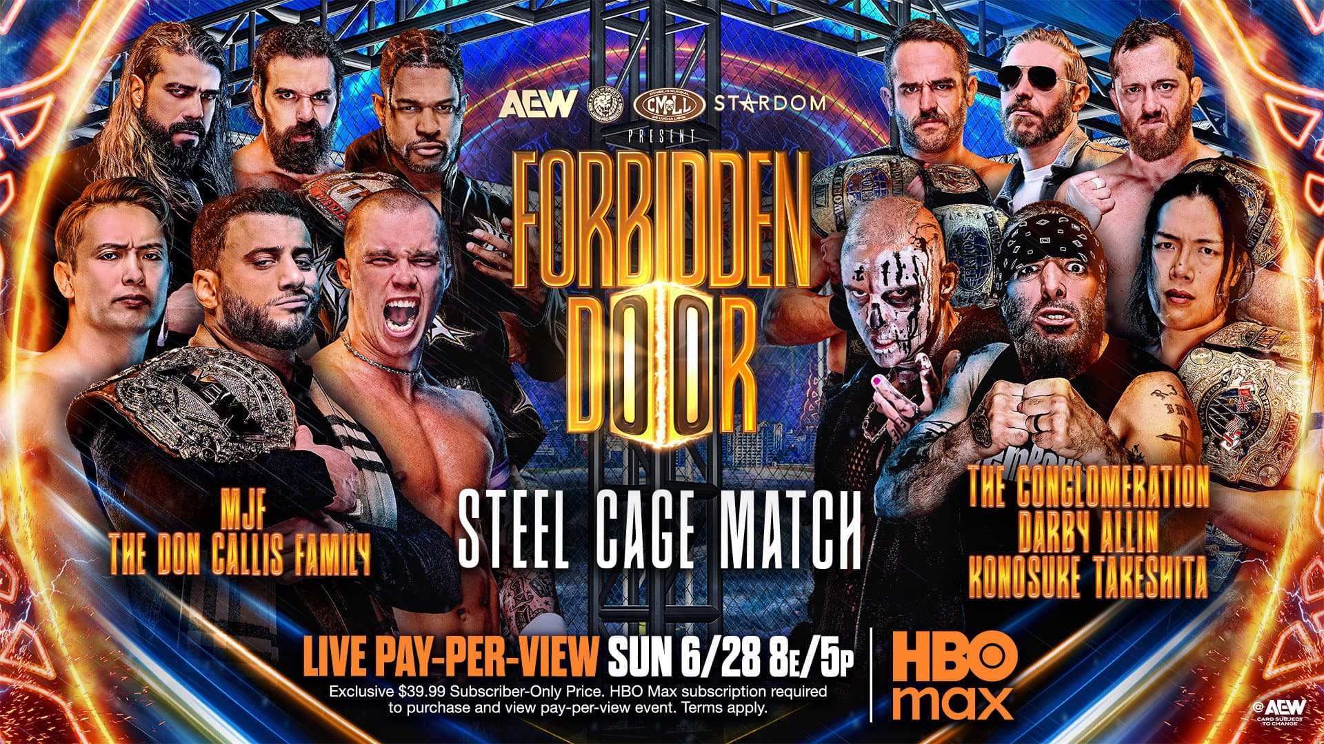 AEW x NJPW x CMLL x Stardom Present Forbidden Door 2026 - immagine