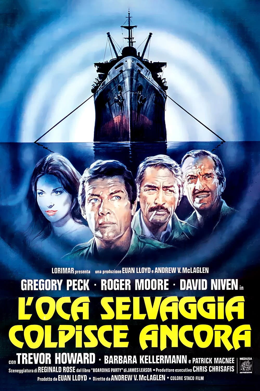 Poster di L'oca selvaggia colpisce ancora